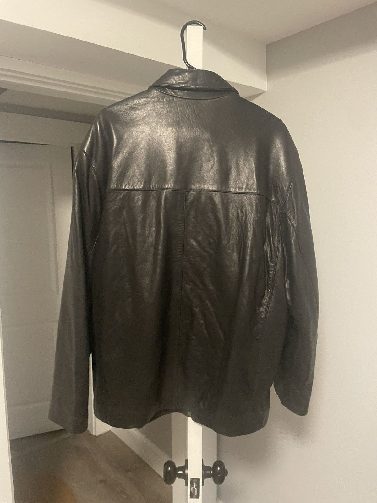 Andrew Marc Marc New York Andrew Marc Men’s Black Leather Jacket Size US L / EU 52-54 / 3 - 2 Thumbnail