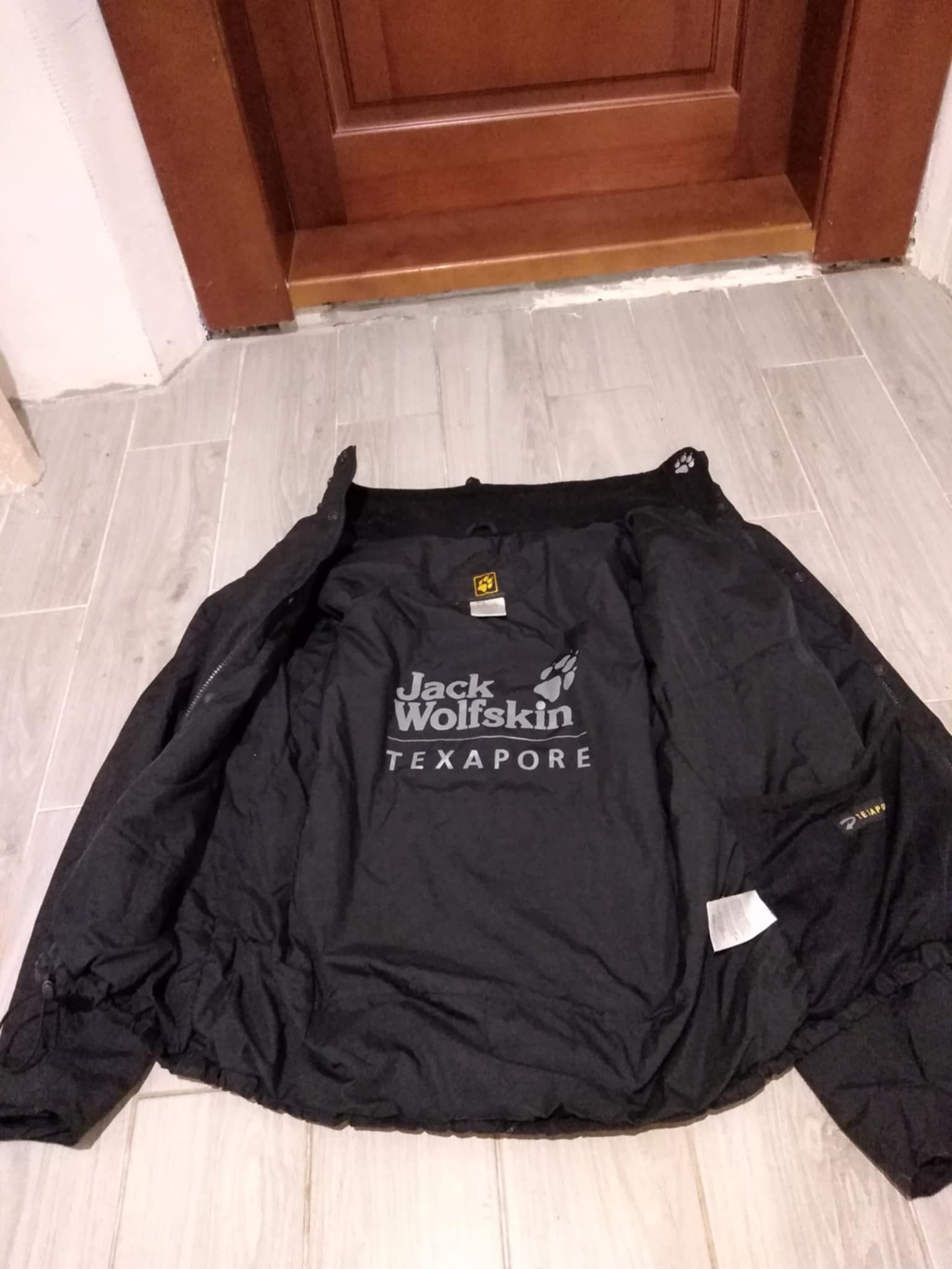 Jack Wolfskin Jack Wolfskin Softshell Stormlock Black Full Zip Jacket Coat Size US L / EU 52-54 / 3 - 2 Thumbnail