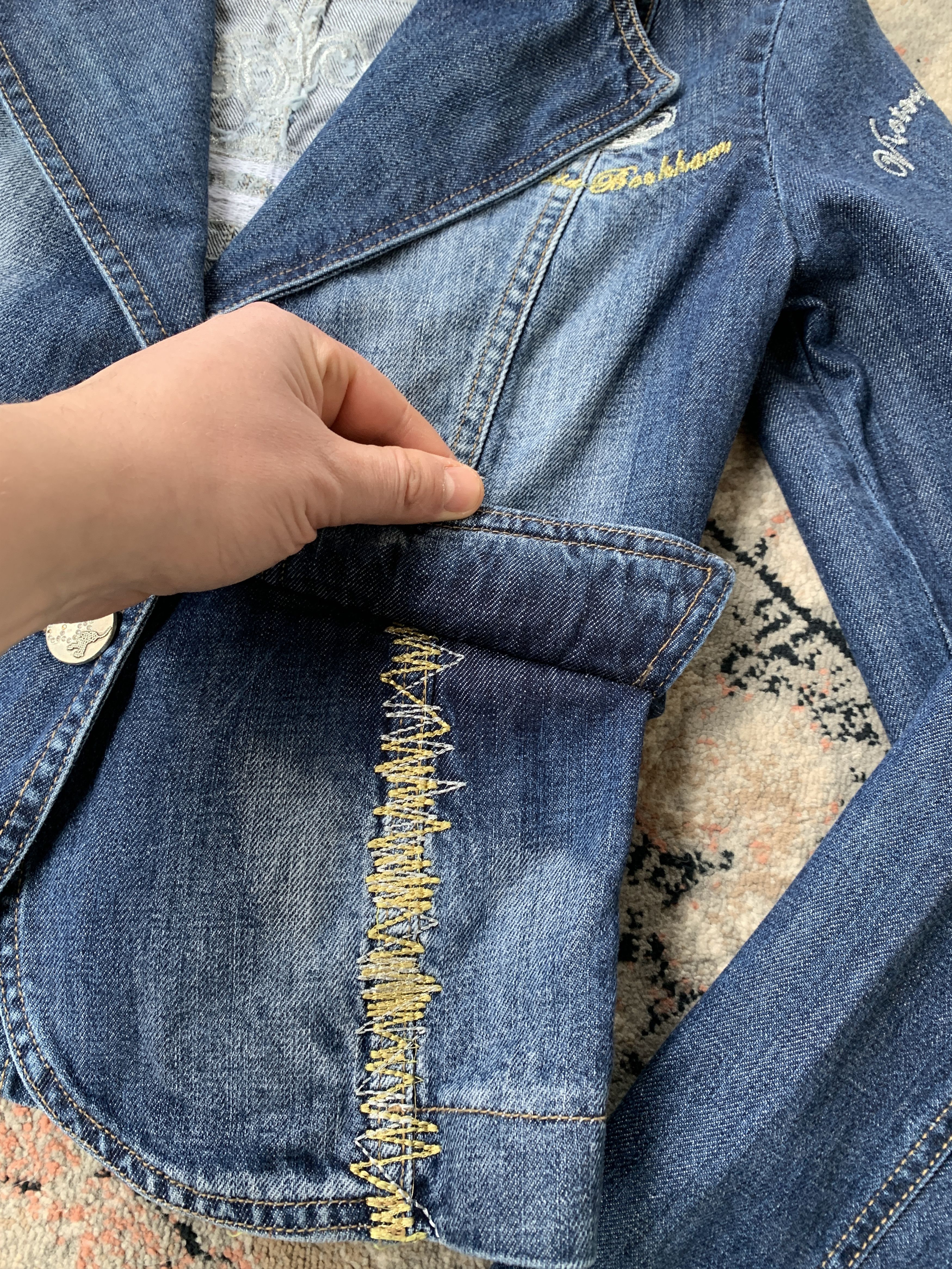 Victoria Beckham Victoria Backham Denim Jacket Size M / US 6-8 / IT 42-44 - 3 Thumbnail