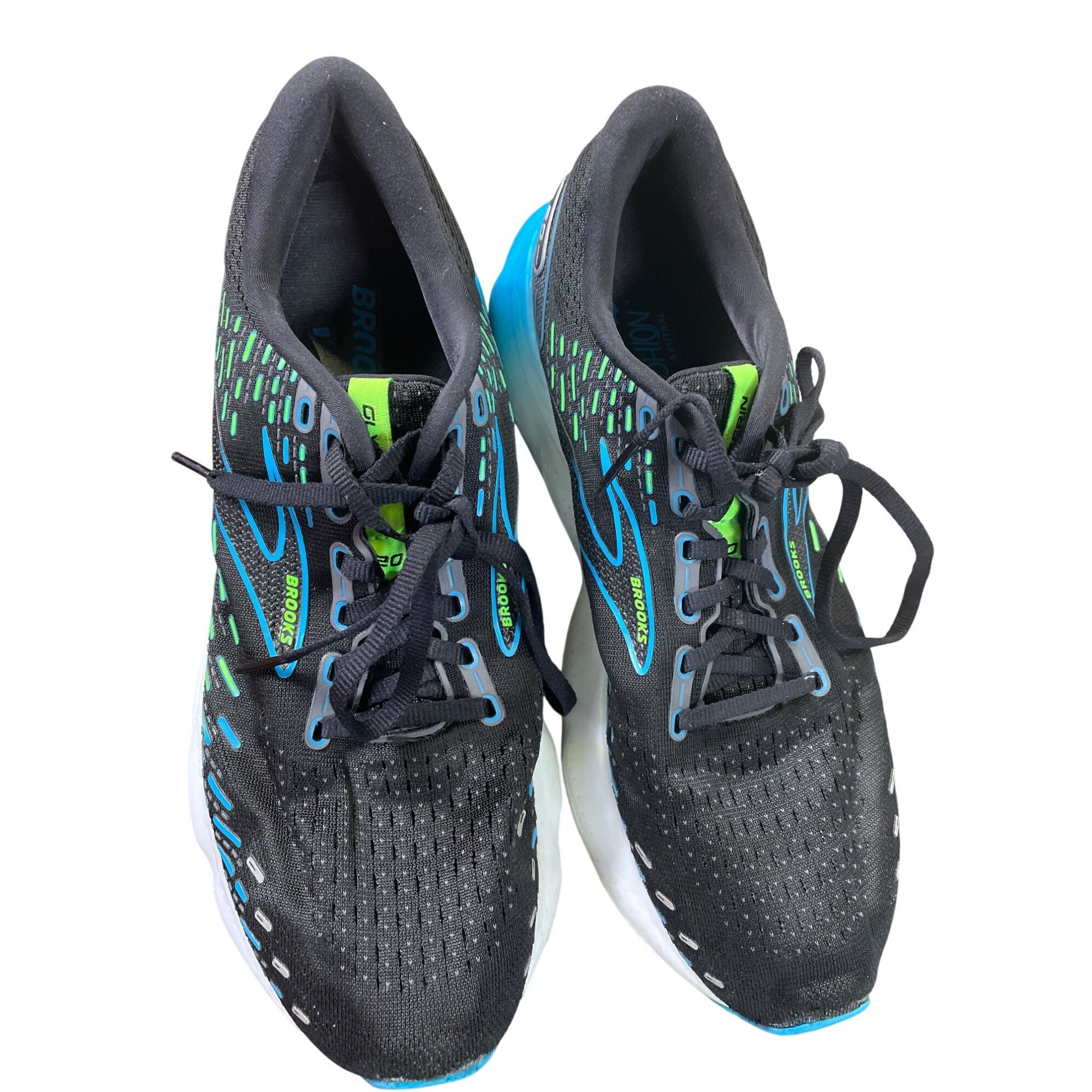 Brooks Brooks Glycerin 20 Mens Black/Blue Run Shoes Sneakers Size 1 Size US 10 / EU 43 - 13 Thumbnail