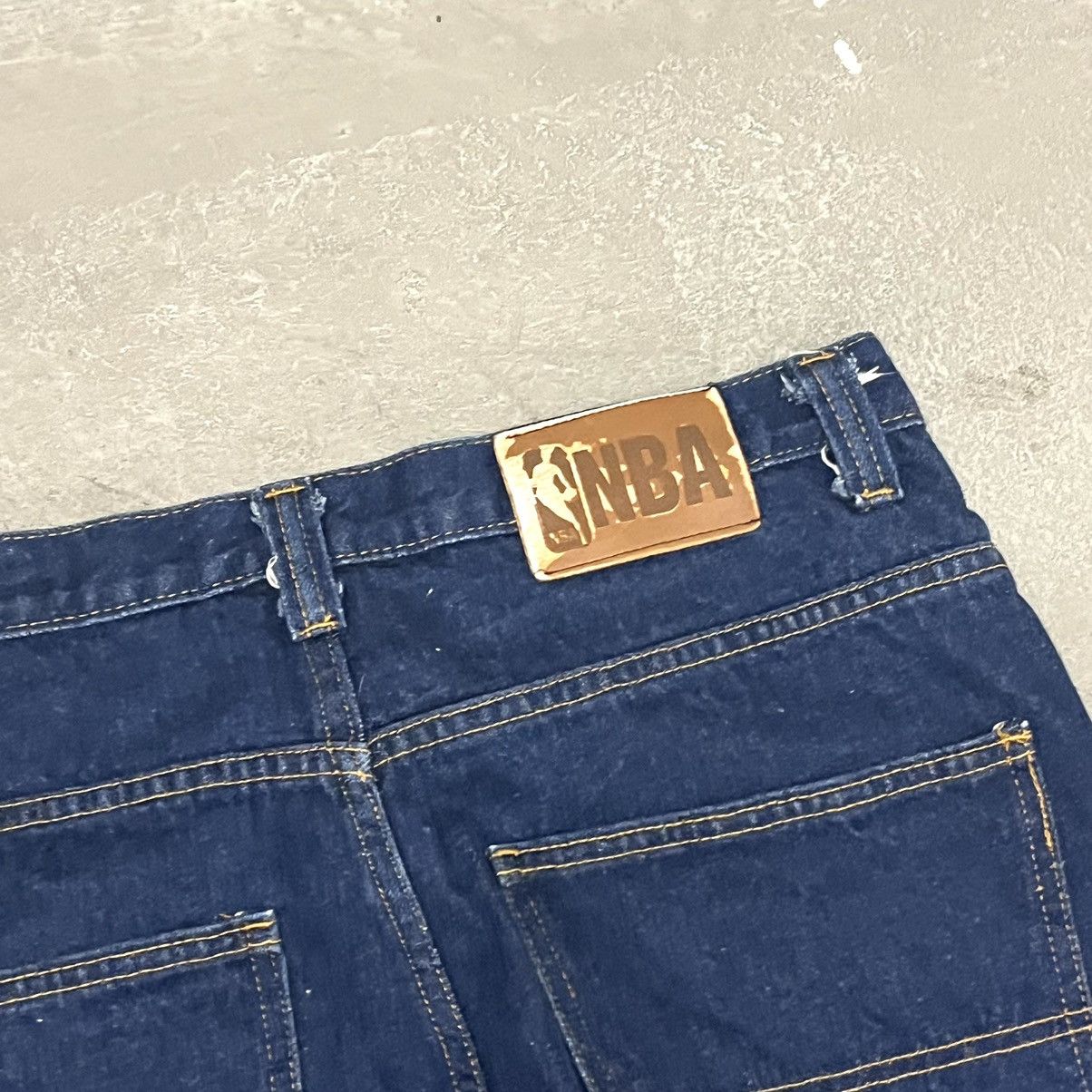 Vintage VTG 2000’s NBA Baggy Denim Jeans 32x30 Y2K Size US 32 / EU 48 - 15 Thumbnail