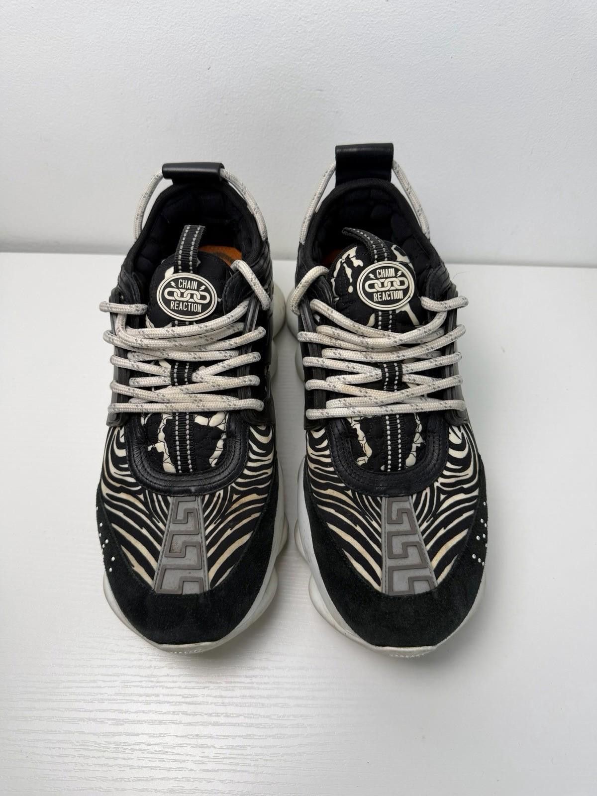 Versace Versace Chain Reaction Men’s Sneakers SZ 43 Pre-owned Size US 10 / EU 43 - 2 Thumbnail