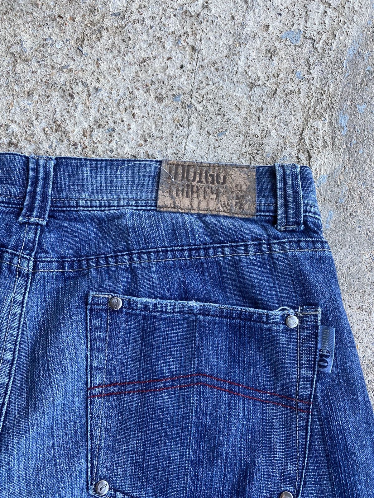 JNCO × Southpole × Vintage Vintage Y2K Baggy Southpole Style Jorts Jean Shorts Size US 36 / EU 52 - 8 Thumbnail