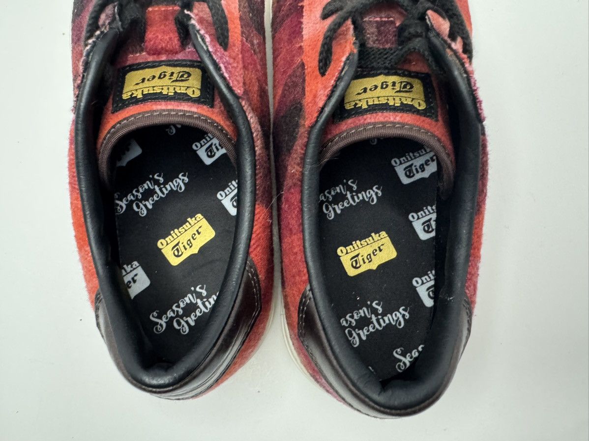 Onitsuka Tiger Onitsuka Tiger Plaid Wool Low Top Red Black Men’s Size 9 Size US 9 / EU 42 - 6 Thumbnail