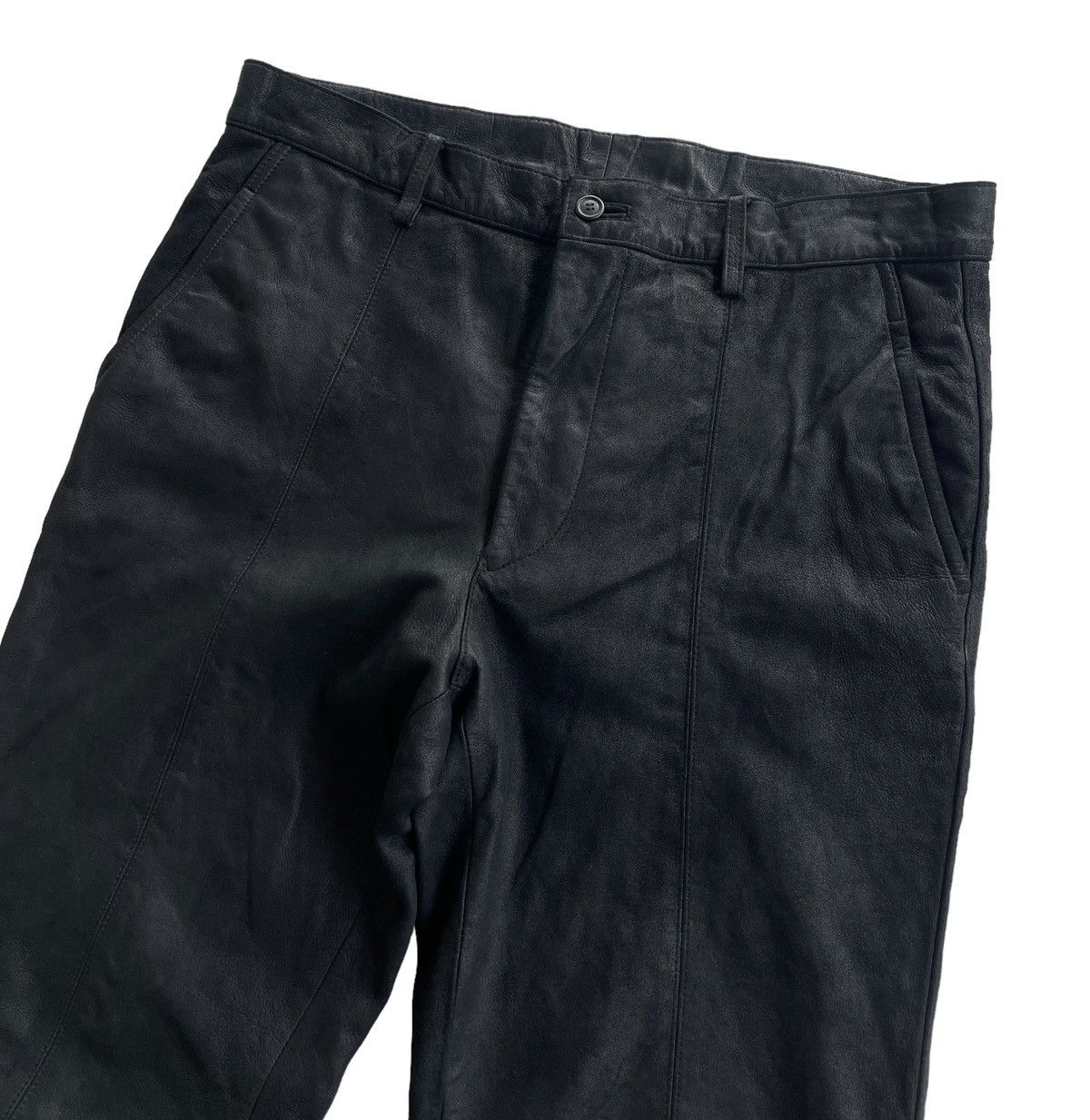 Issey Miyake Issey Miyake Men Sheepskin Leather Pants Size US 31 - 6 Thumbnail