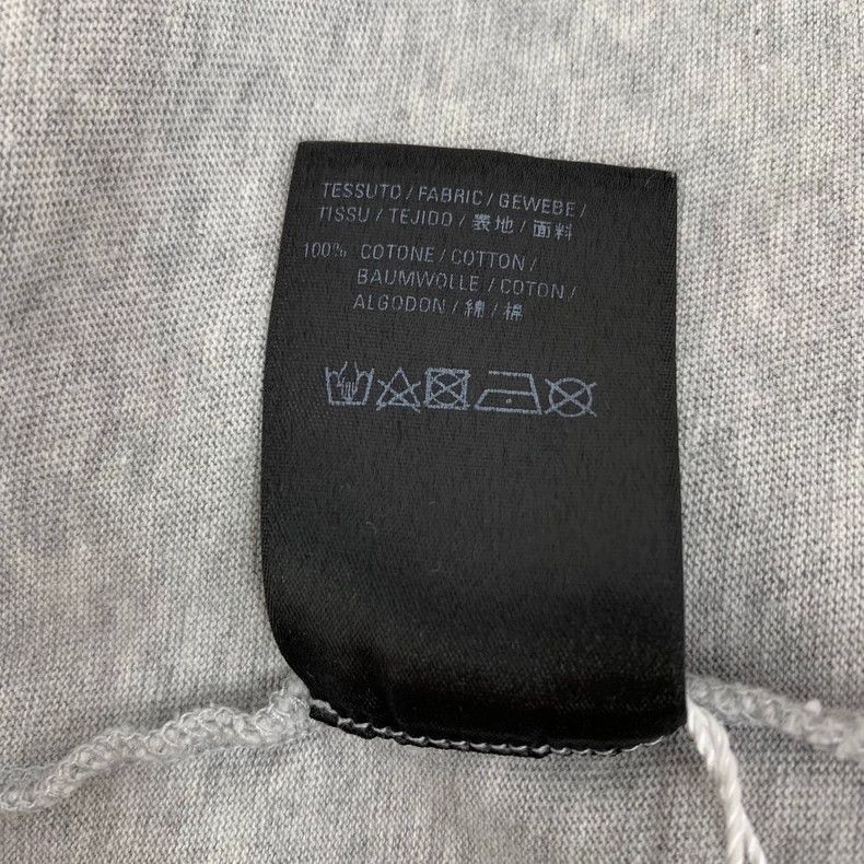 Balenciaga Balenciaga Grey monogrammed cotton crewneck short-sleeve T Size US S / EU 44-46 / 1 - 8 Thumbnail