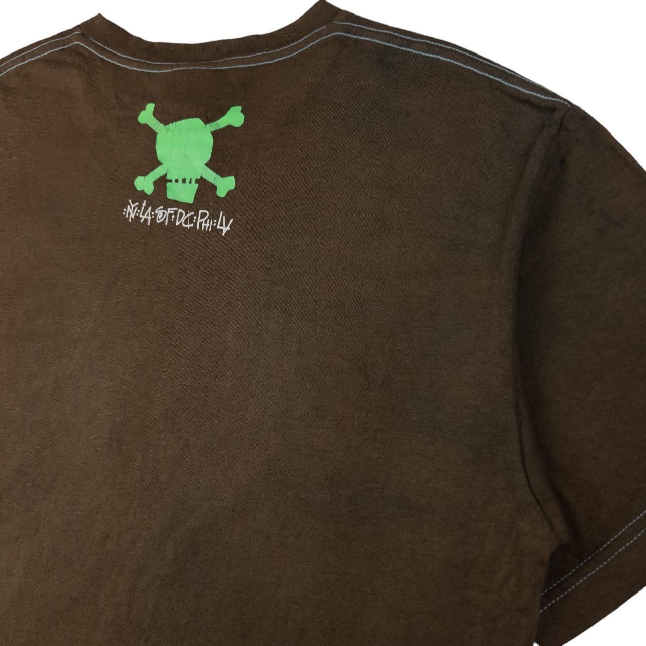Stussy Vintage Stussy USA Skull Graphic T Shirt Size M Size US M / EU 48-50 / 2 - 5 Thumbnail