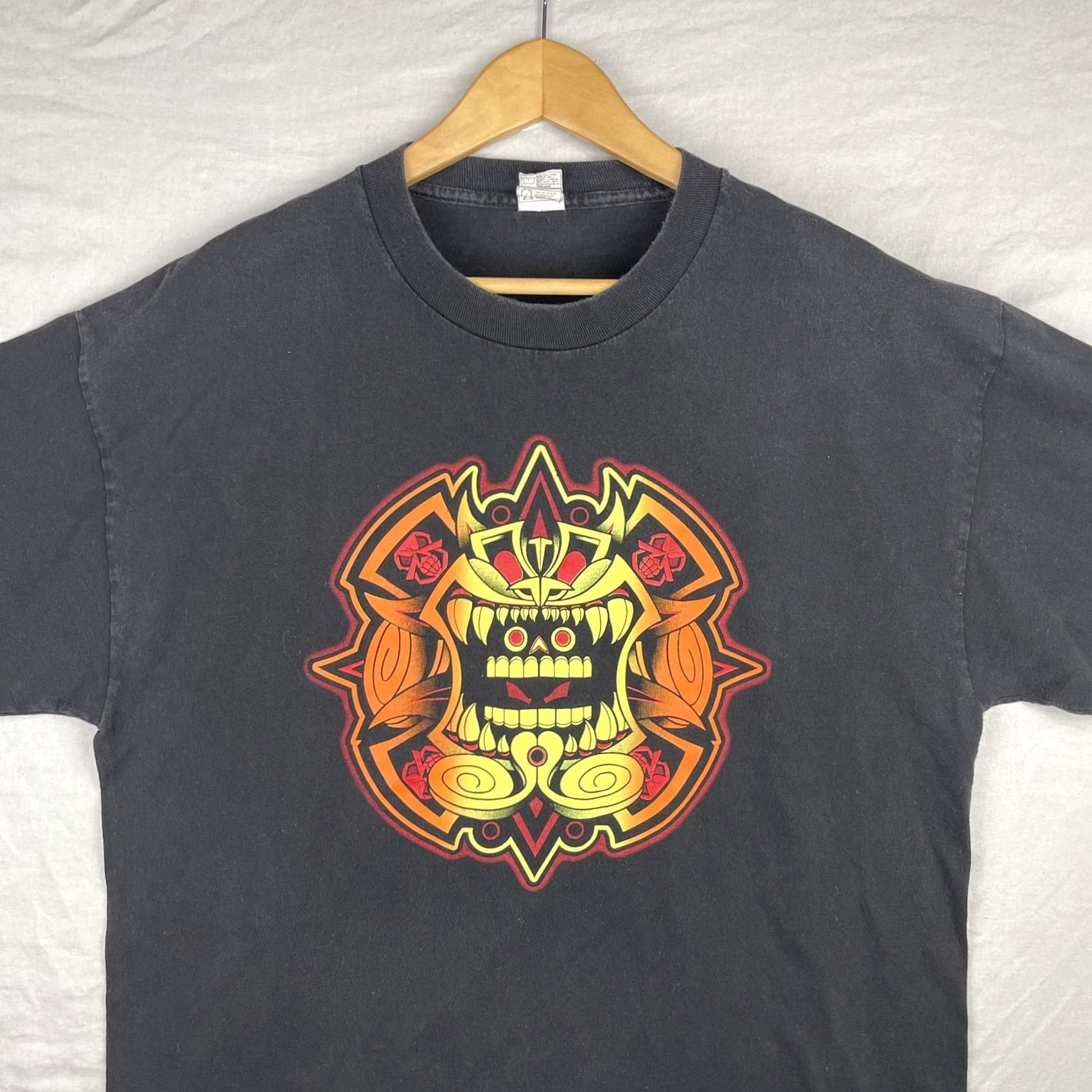Vintage Jesse Hernandez Shirt Mens XL Black Urban Aztec Art Artist Graffiti Size US XL / EU 56 / 4 - 2 Thumbnail