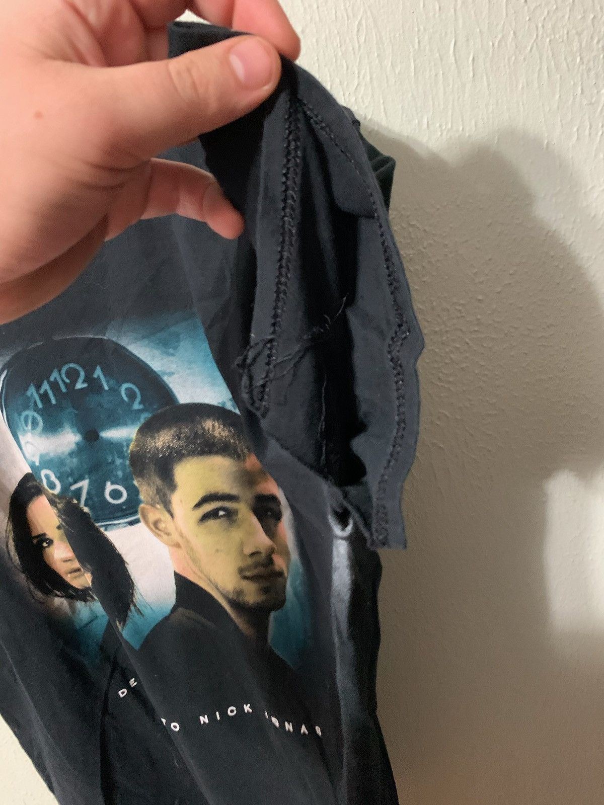 Band Tees × Vintage Vintage Demi Lovato Nick Jonas Tour Tee Size US XL / EU 56 / 4 - 1 Thumbnail