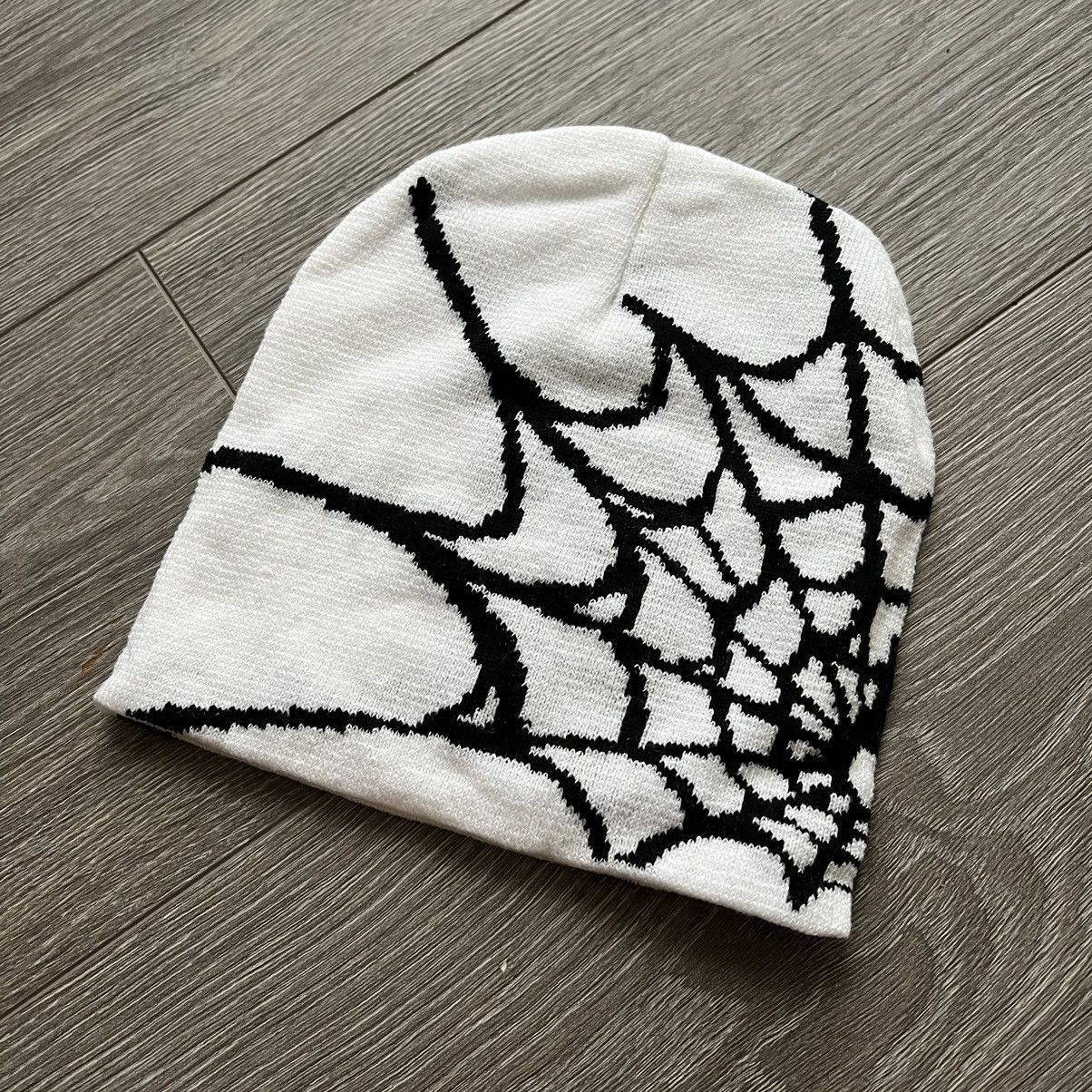 Japanese Brand Y2K Spider Web Beanie Hat style Avant Garde Size ONE SIZE - 4 Thumbnail