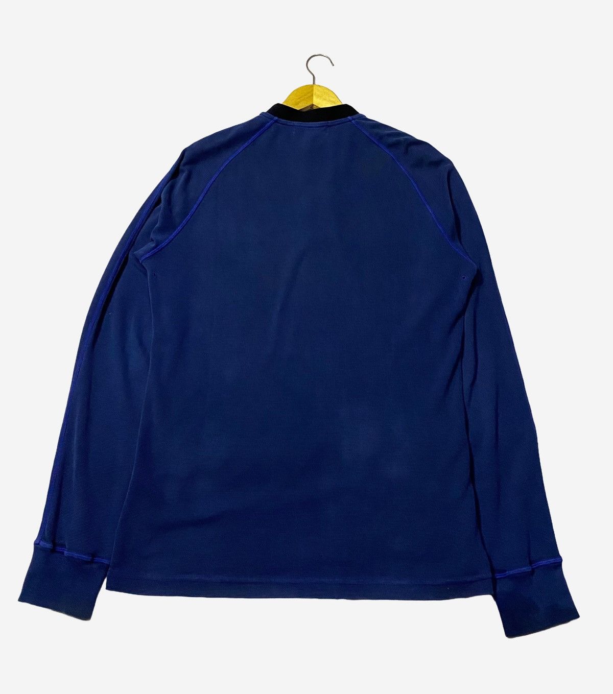 Stone Island STONE ISLAND LONGSLEEVE GARMENT DYED POLO SHIRT Size US L / EU 52-54 / 3 - 6 Thumbnail