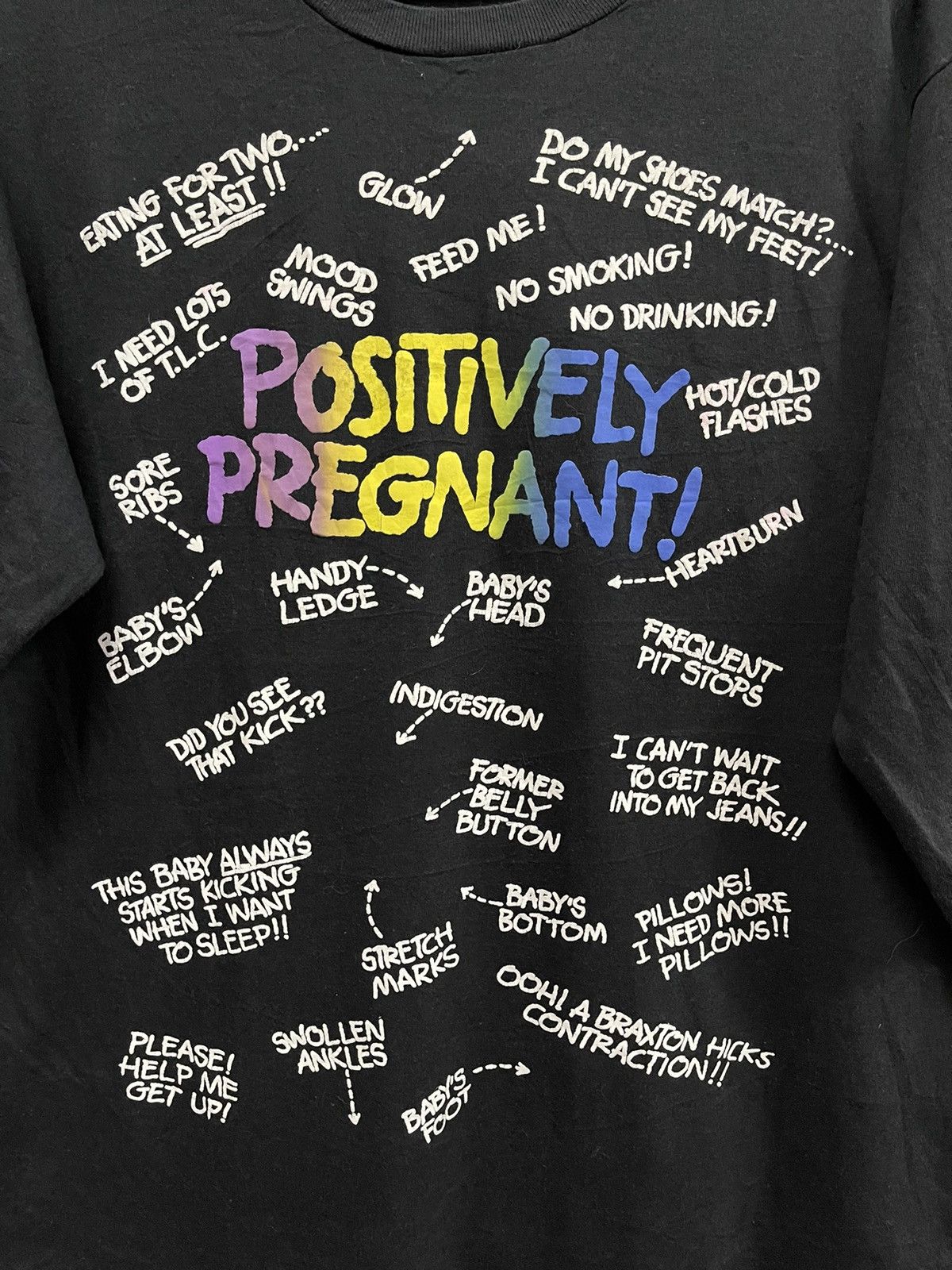 Vintage Vintage 3q Art x Positively Pregnant!🔥🔥🔥 Size US M / EU 48-50 / 2 - 2 Thumbnail