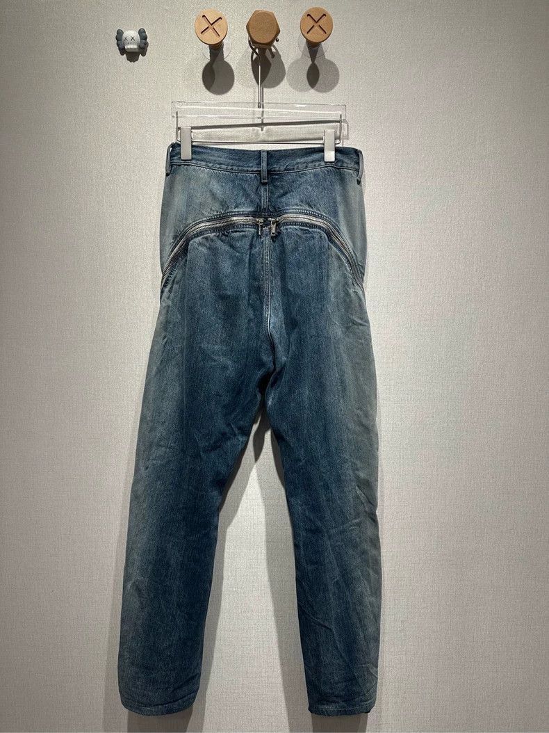 Rick Owens Rick Owens Washed wide-leg zipper pants-2506 Size US 30 / EU 46 - 2 Thumbnail