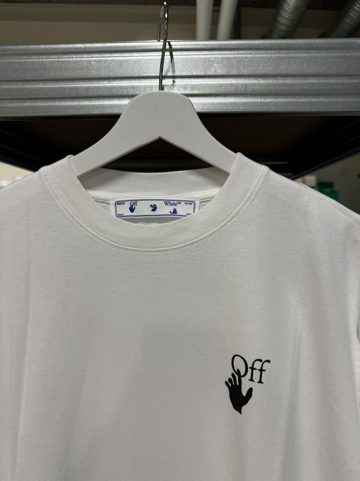 Off-White Off-White Caravaggio Lute T-Shirt NEW 500$ Size US L / EU 52-54 / 3 - 3 Thumbnail
