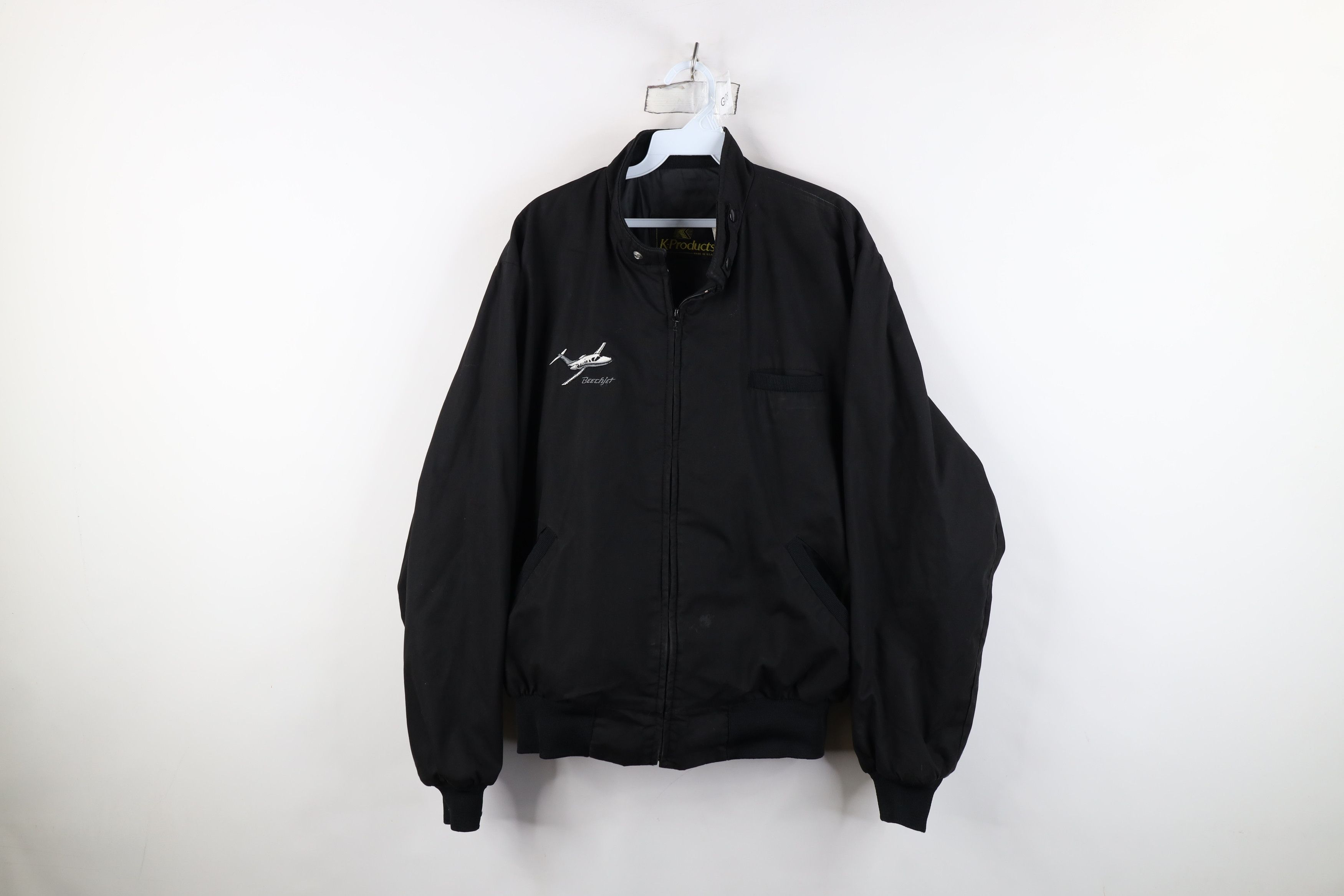 Vintage Vintage 80s 90s Airplane Cafe Racer Bomber Jacket USA Size US L / EU 52-54 / 3 - 1 Thumbnail