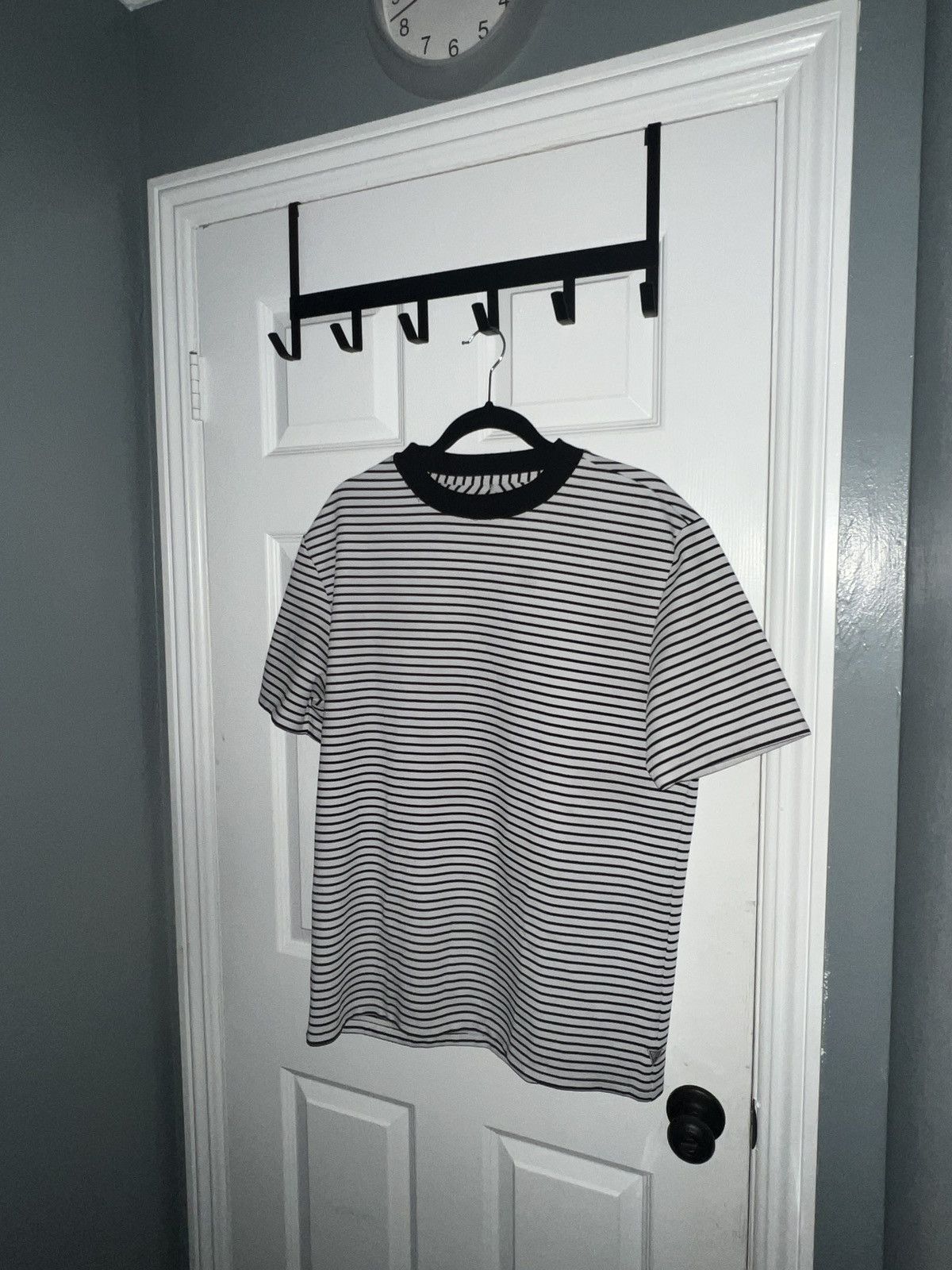 Guess Guess Jeans Navy Striped Shirt Size US M / EU 48-50 / 2 - 1 Thumbnail