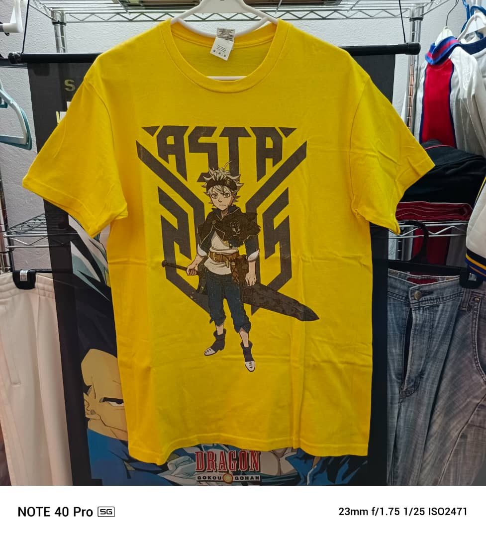 Anime Asta x Black Clover anime shirt Size US M / EU 48-50 / 2 - 2 Thumbnail