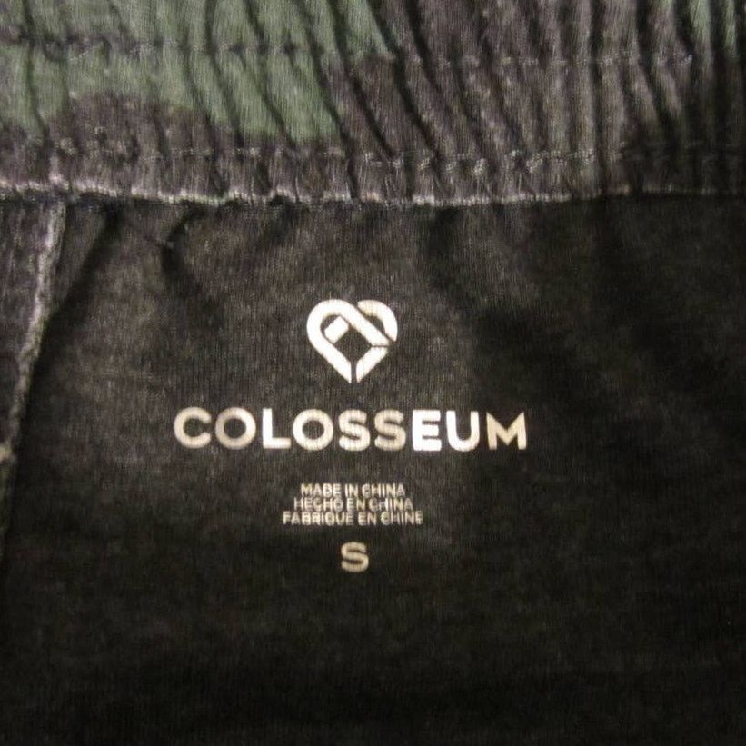 Other Athleisure Camo Print Lounge Shorts Colosseum Black Green S Size 24" / US 00 / IT 34 - 4 Thumbnail