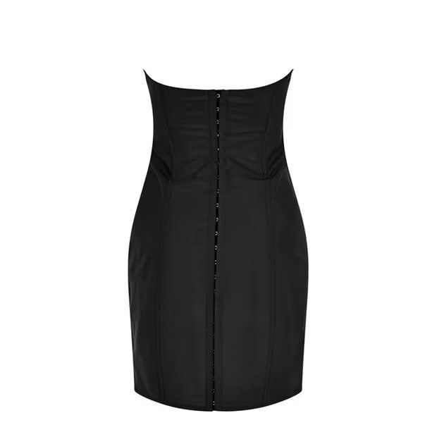 Dolce & Gabbana o1g2r1mq1024 Mini Dresses in Nero Size S / US 4 / IT 40 - 2 Thumbnail