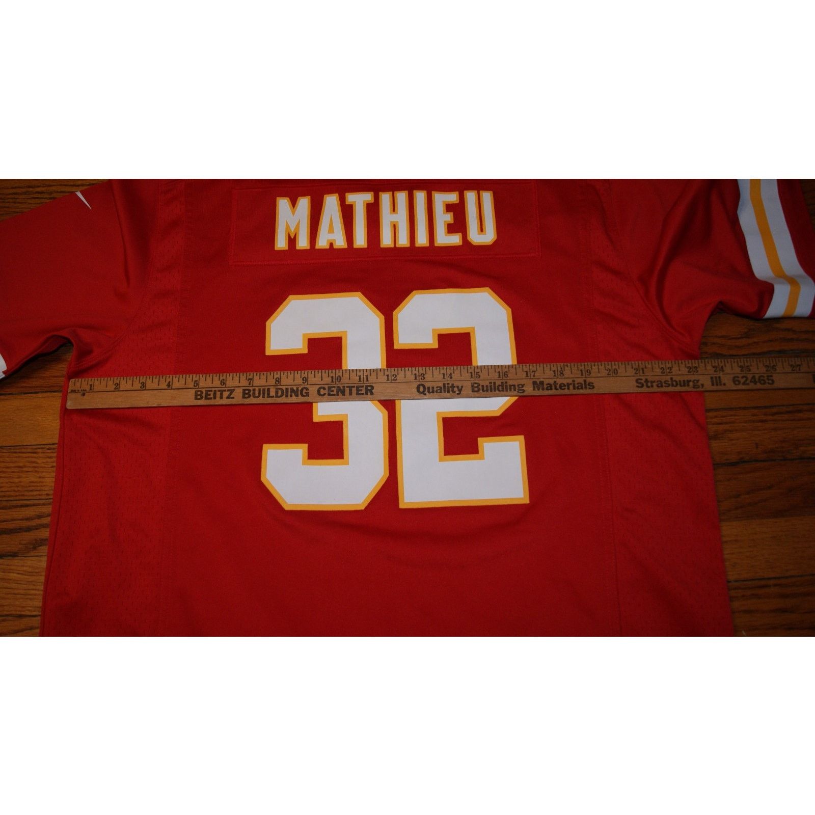 Nike Nike Red On Field Jersey Kansas City Chiefs Men's Large Size US L / EU 52-54 / 3 - 7 Thumbnail