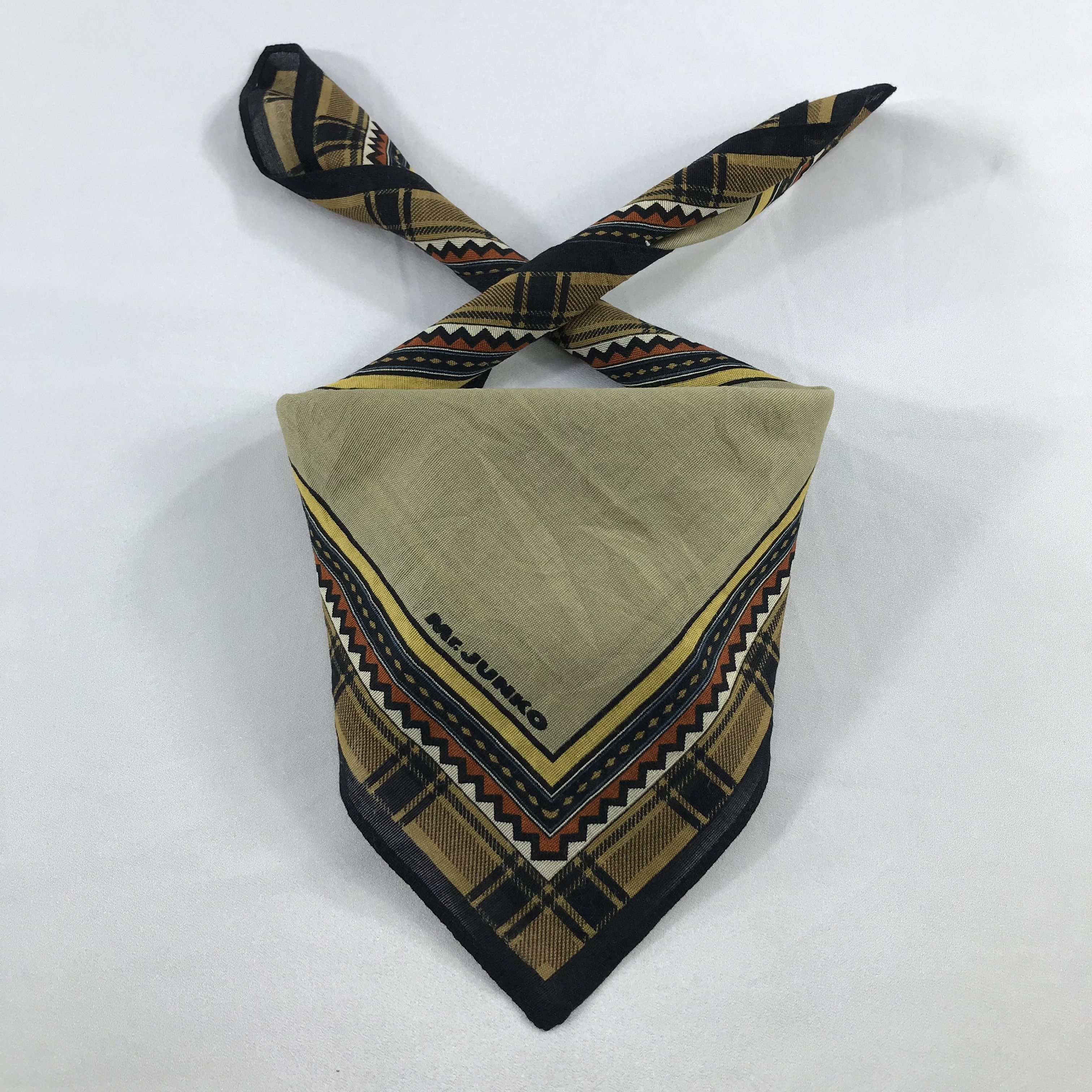 Mr. Junko × Vintage Mr. Junko Bandana / Handkerchief / Neckerchief - S2529 Size ONE SIZE - 3 Thumbnail