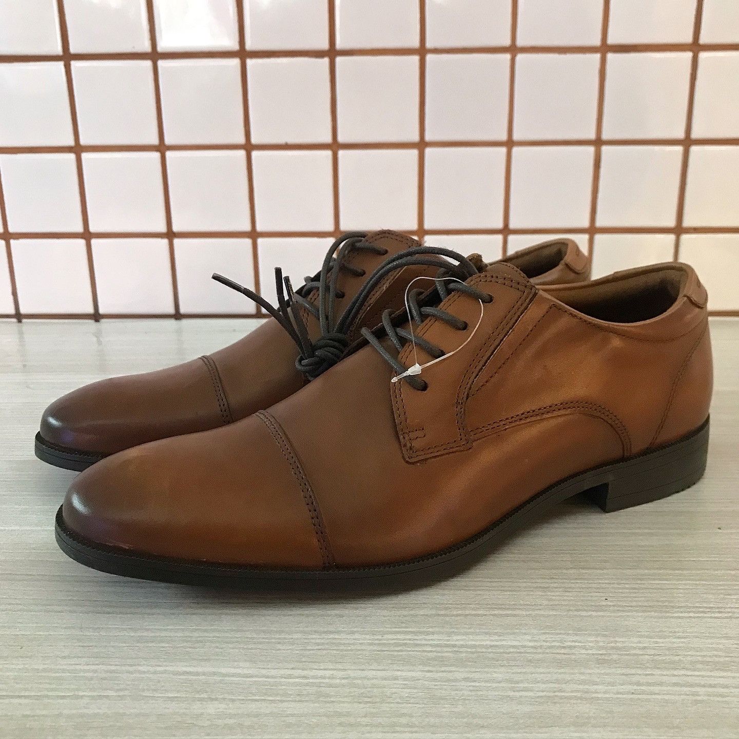 Aldo Aldo Bennet Leather Brown Shoes Officer formal shoes Size US 6.5 / EU 39-40 - 1 Thumbnail