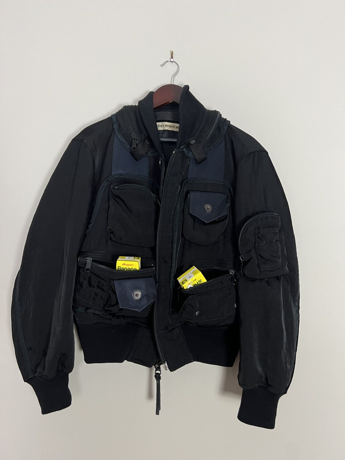 Issey Miyake 1996 Parachute Cargo Bomber | Grailed