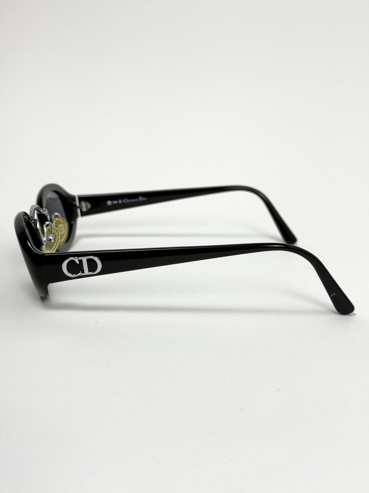 Dior VINTAGE DIOR ROUND SUNGLASSES WITH CD LOGOS Size ONE SIZE - 3 Thumbnail
