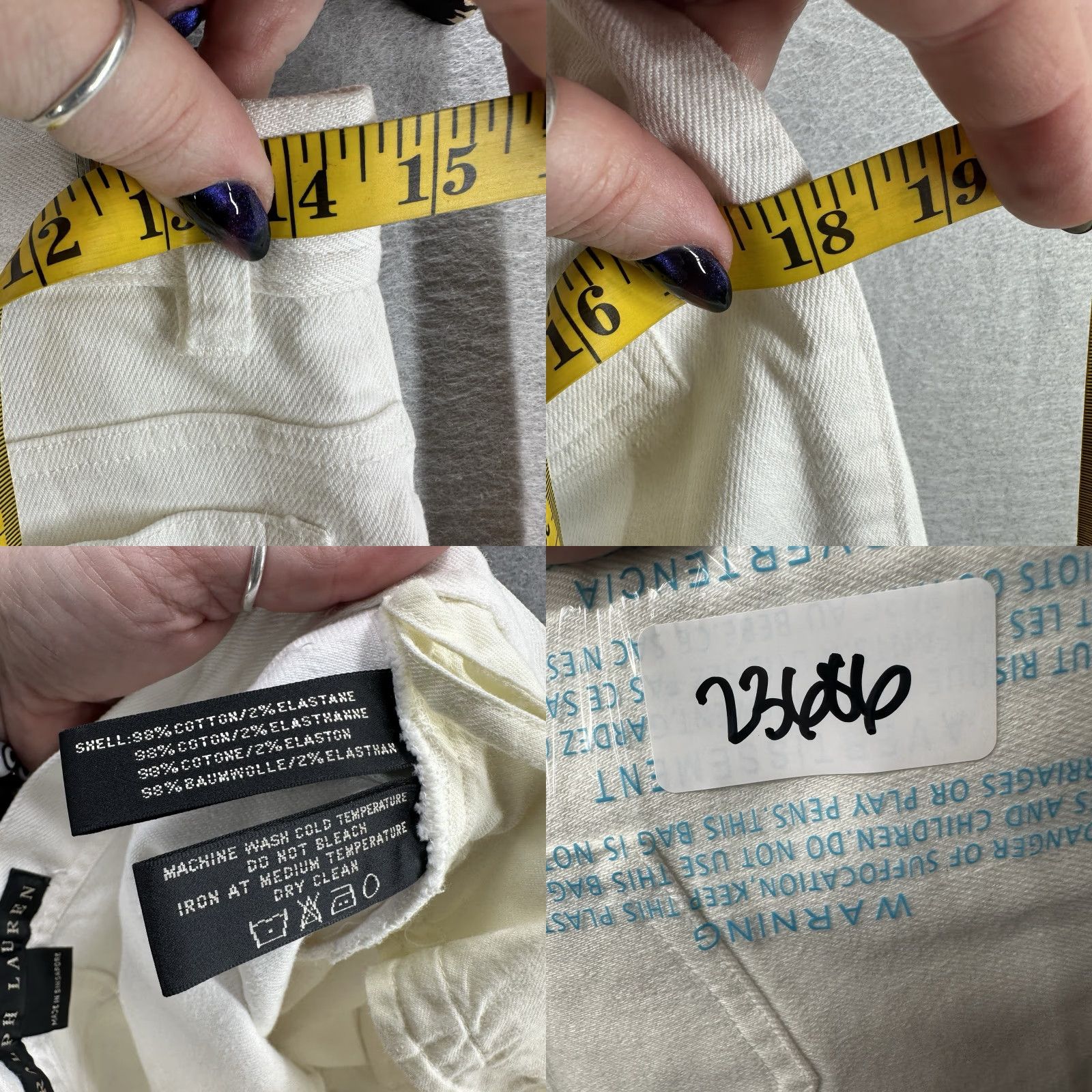 Ralph Lauren Ralph Lauren Black Label Denim Jeans Womens 4 Straight Leg Preppy Quiet Luxury Shirt Adults Black Denim Jeans Size 27" / US 4 / IT 40 - 10 Thumbnail