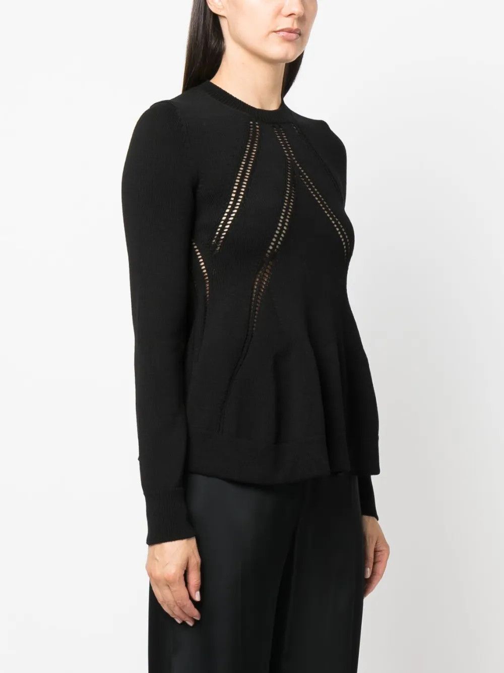 Jil Sander o1y1025 Sweater in Black Size XS / US 0-2 / IT 36-38 - 2 Thumbnail