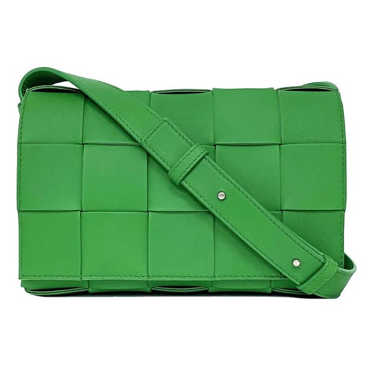 Bottega Veneta BOTTEGA VENETA Shoulder Bag Green Leather Size ONE SIZE - 1 Thumbnail