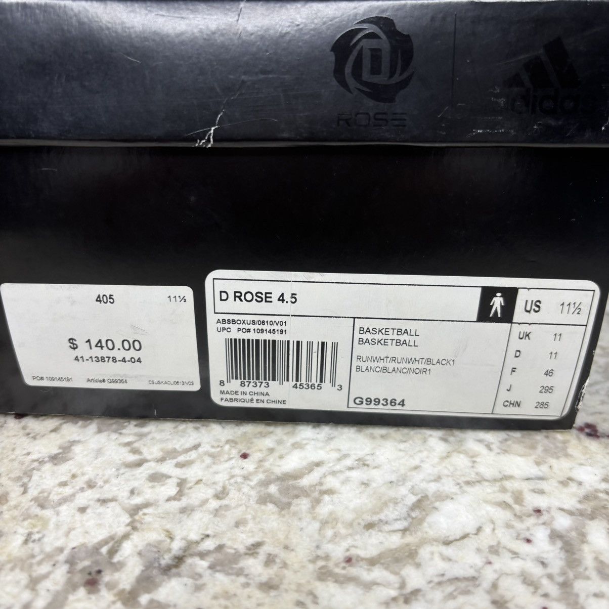 Adidas Size 11.5 -Adidas D Rose 4.5 Zebra 2014 Gently Worn With Box Size US 11.5 / EU 44-45 - 16 Thumbnail