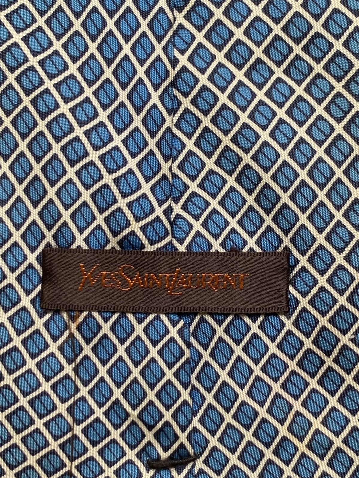 Designer × Vintage × Yves Saint Laurent Rare Design Vintage Yves Saint Laurent Ties Size ONE SIZE - 4 Thumbnail