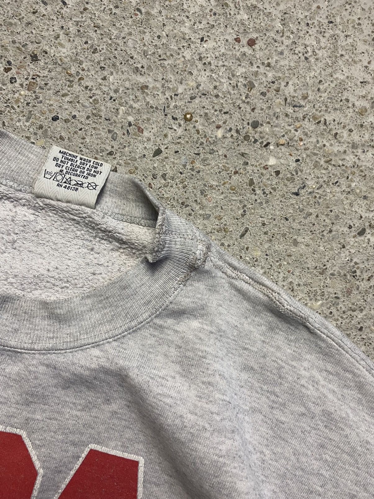 Nutmeg Vintage nutmeg usa basketball sweatshirt grey america baggy Size US L / EU 52-54 / 3 - 8 Thumbnail