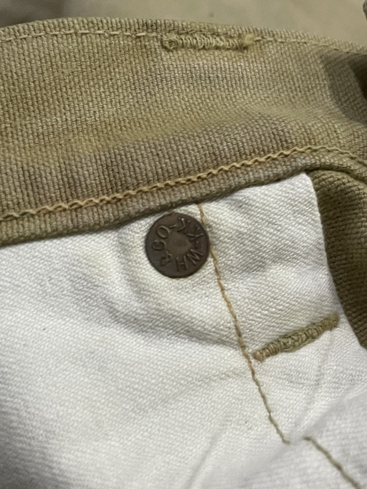 Warehouse & Co. WW2 40s Reissue Duck Canvas Pants Size US 32 / EU 48 - 7 Thumbnail