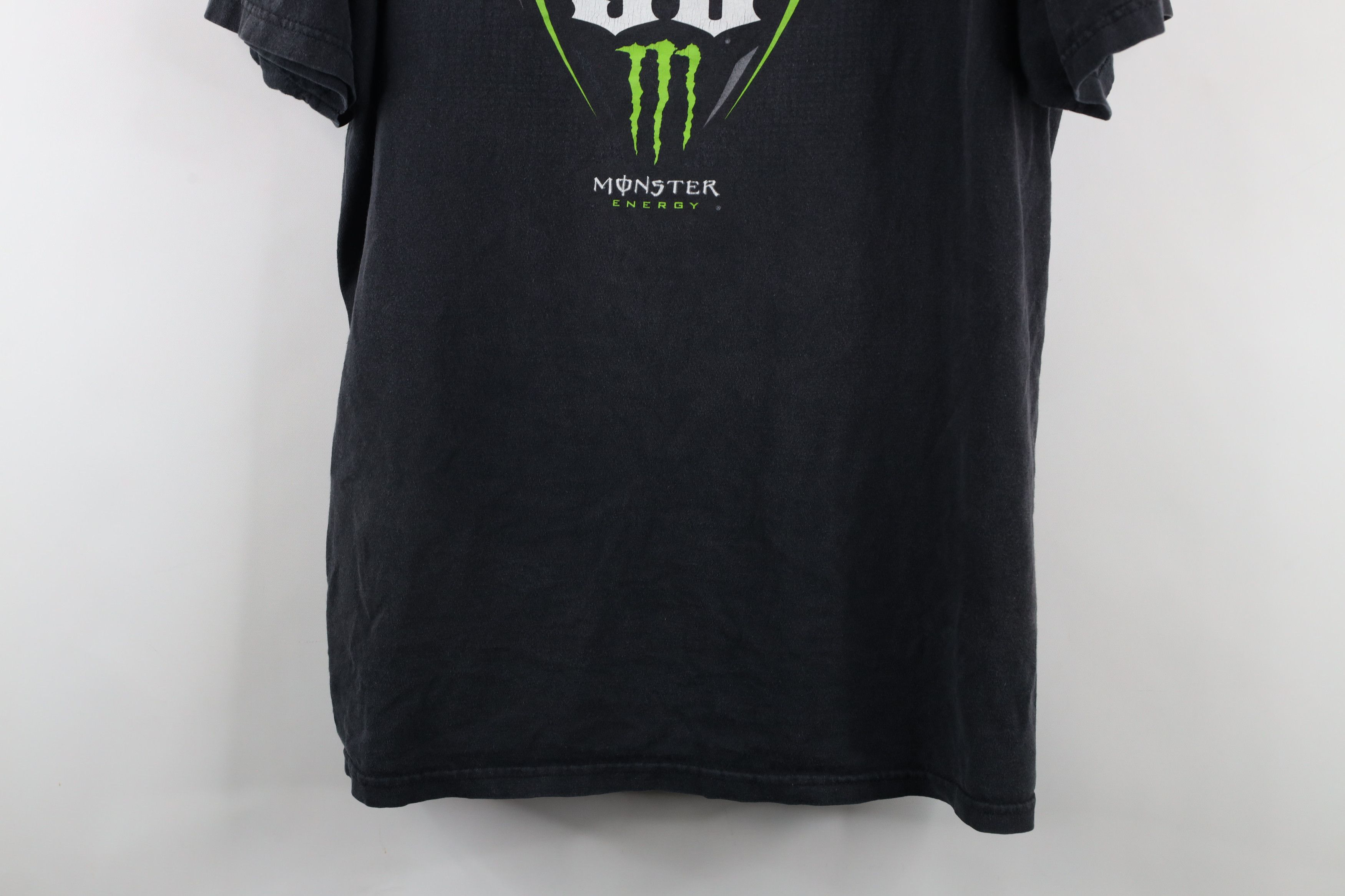 Vintage Monster Energy Drink Racing Deegan Motocross T-Shirt Black Size US XL / EU 56 / 4 - 3 Thumbnail