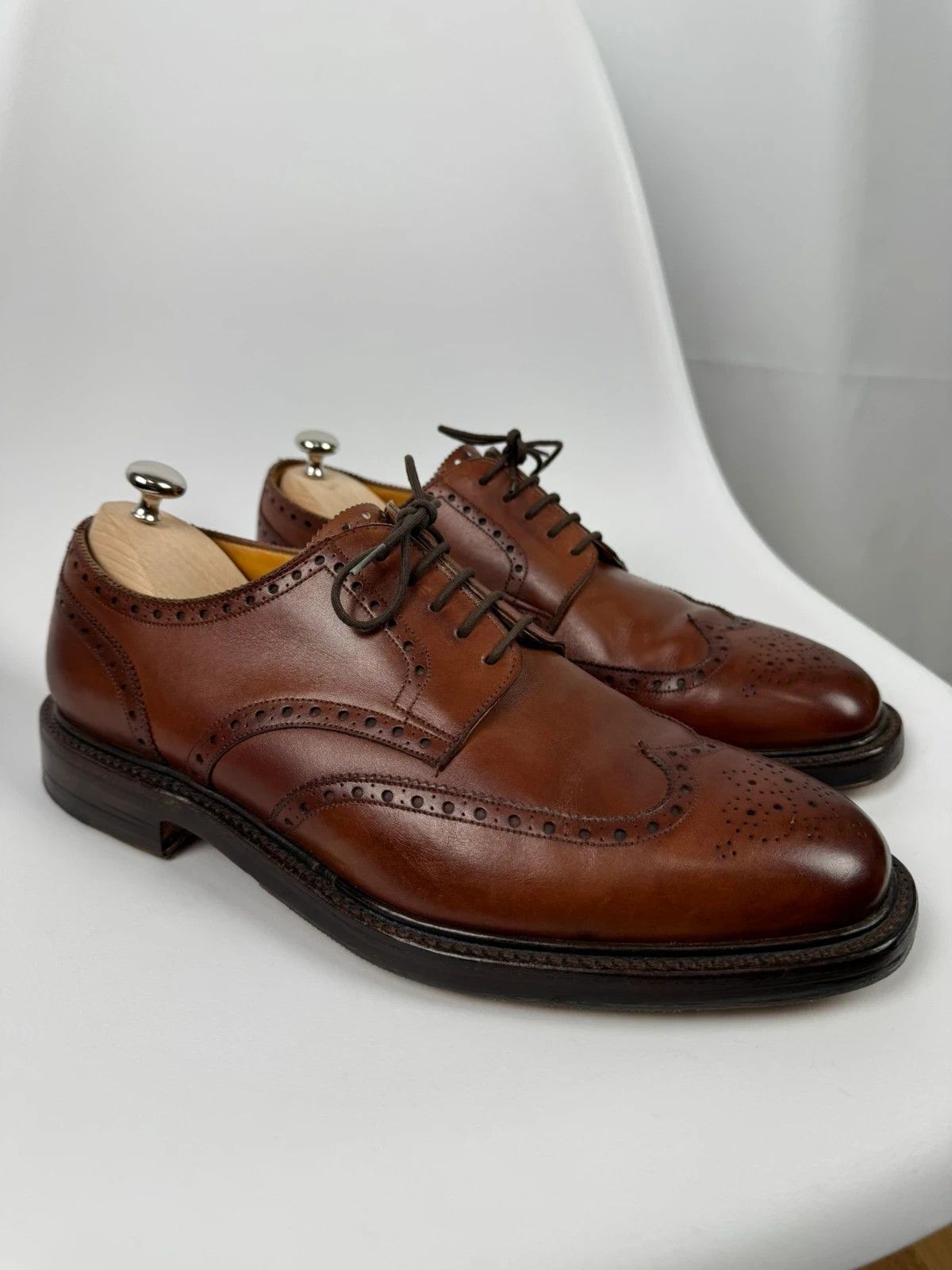 Grenson Grenson England Genuine Leather Brogues size 10 Size US 11 / EU 44 - 1 Thumbnail