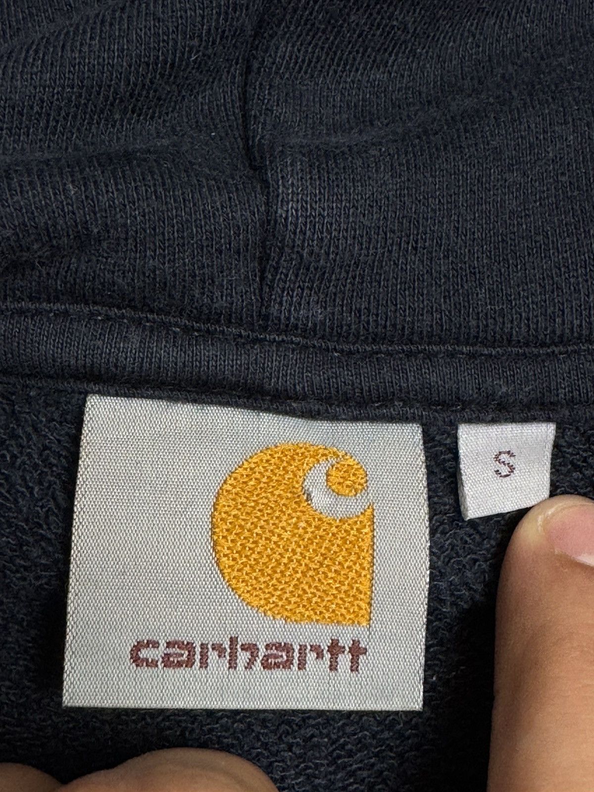 Carhartt × Vintage Carhartt Vintage Boxy Fit Hoodie Center Logo Y2K Size US S / EU 44-46 / 1 - 6 Thumbnail