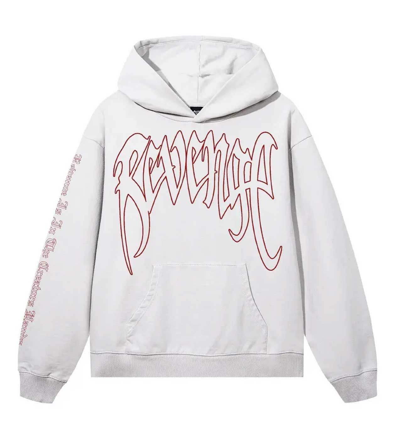 Revenge Xxxtentacion Kill Outline Hoodie Cement/Red Size US S / EU 44-46 / 1 - 1 Thumbnail