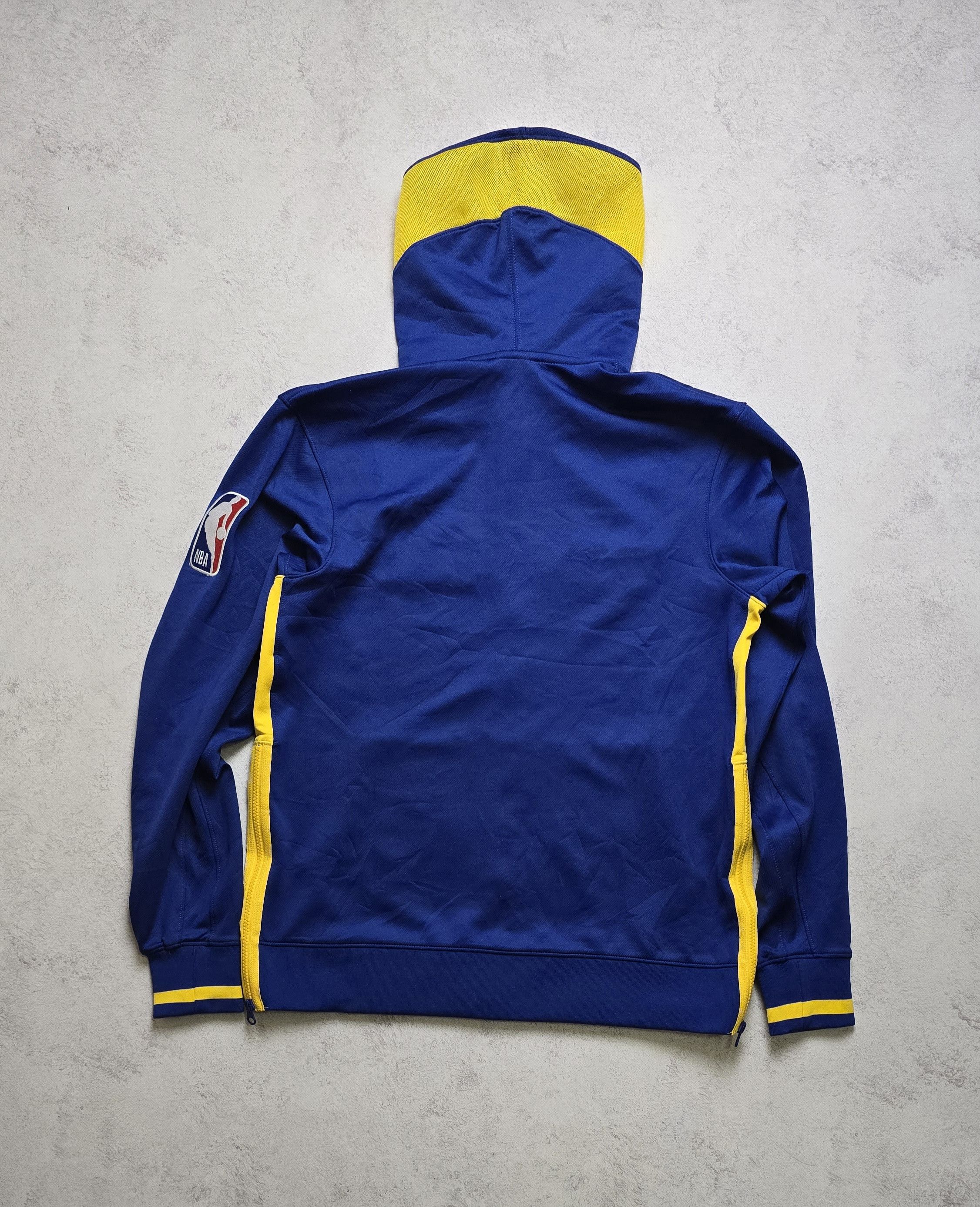 Nike GOLDEN STATE WARRIORS SHOWTIME DRI-FIT NBA FULL-ZIP HOODIE Size US M / EU 48-50 / 2 - 4 Thumbnail