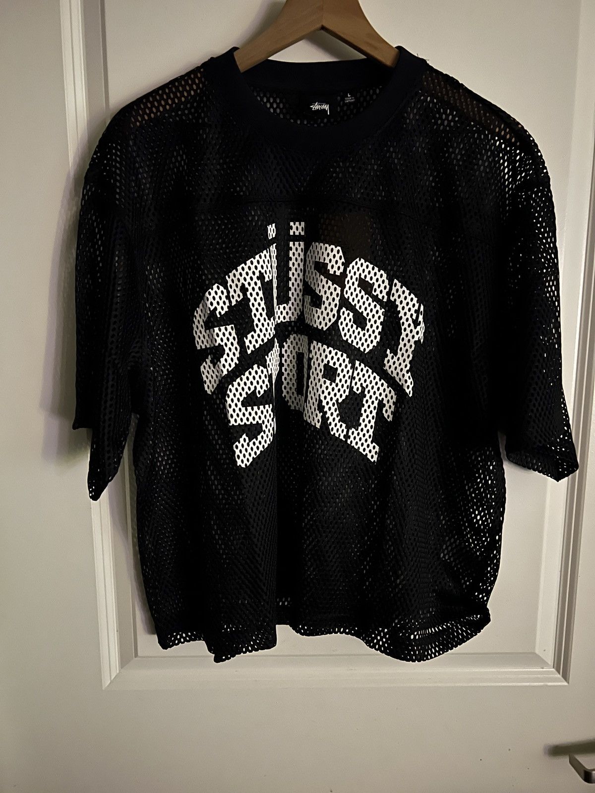 Team Jersey 80 in black – Stüssy