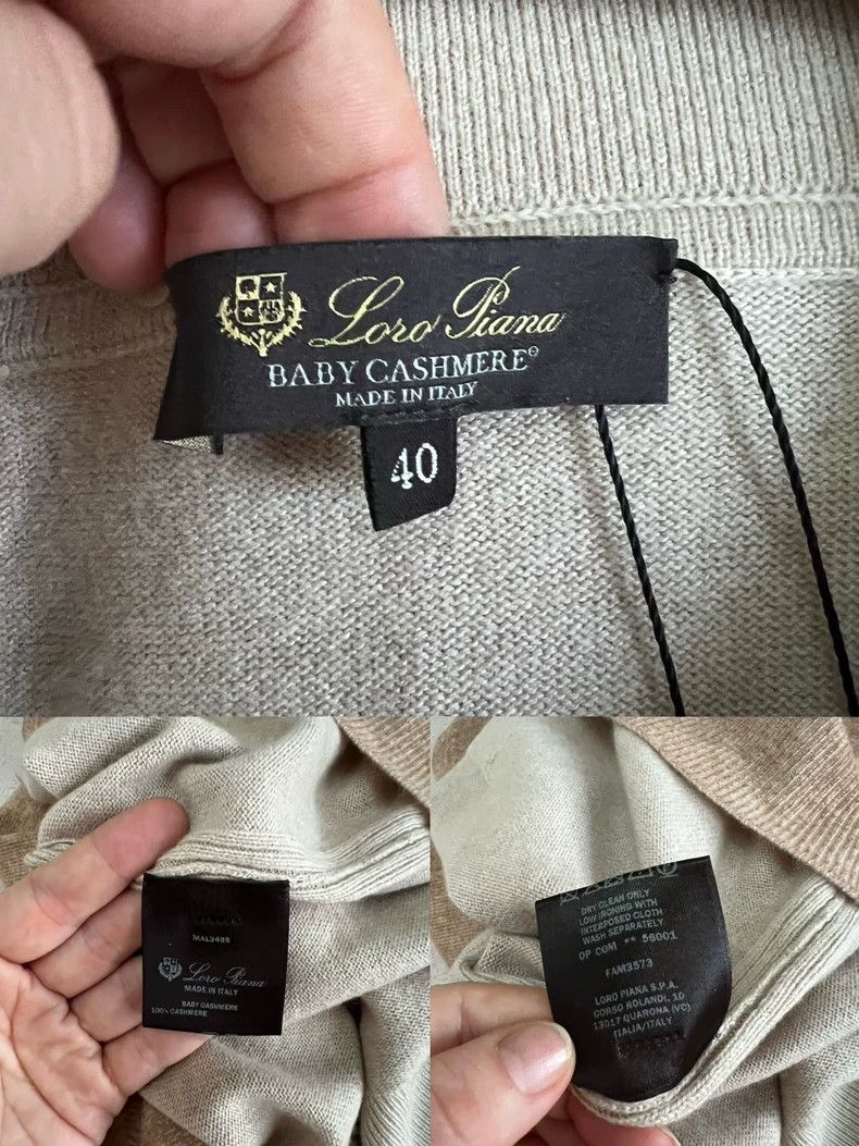 Loro Piana LORO PIANA Small cashmere knit sweater Size XS / US 0-2 / IT 36-38 - 5 Thumbnail