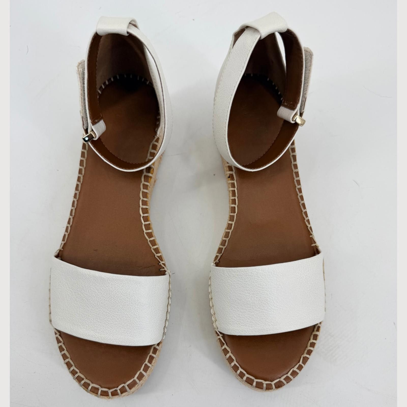 Other Franco Sarto Pela Espadrille Wedge Sandals Ivory 10 Size US 10 / IT 40 - 7 Thumbnail