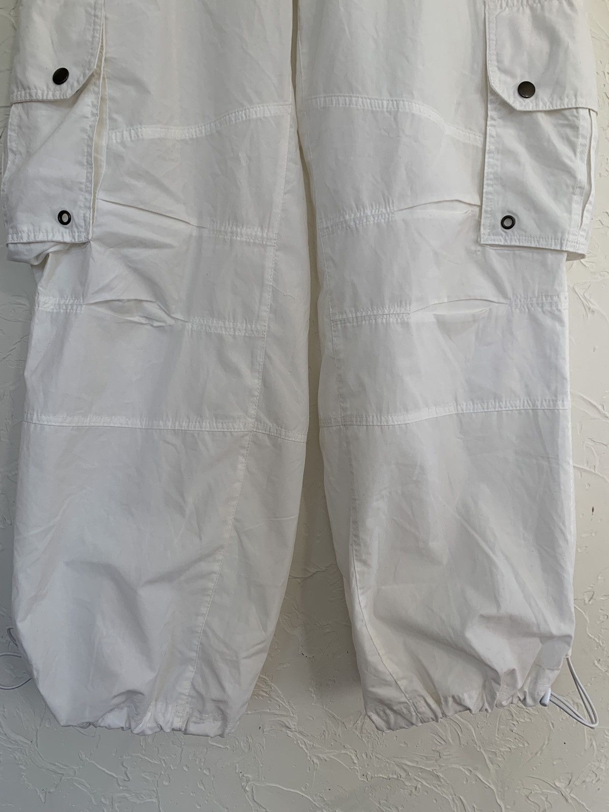 Nike 90s Nike Vintage Cargo Parachute Drill Y2K Baggy Pants Size US 32 / EU 48 - 6 Thumbnail