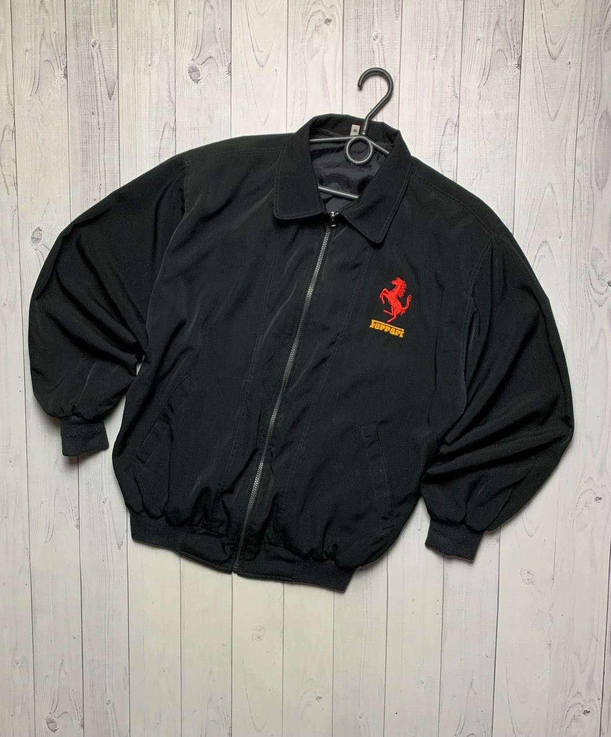 Vintage Vintage Racing jacket bomber size M logo Size US M / EU 48-50 / 2 - 2 Thumbnail