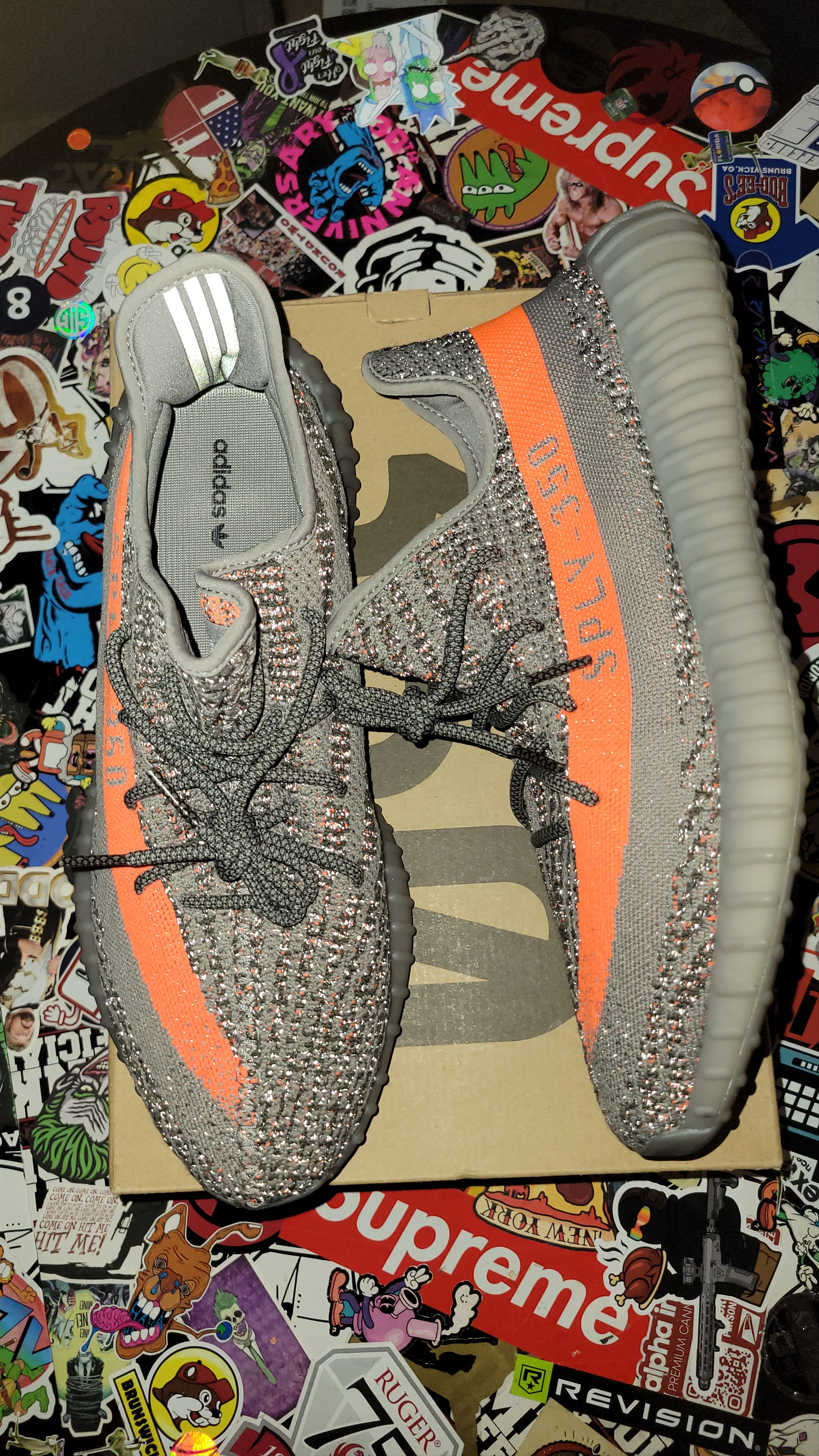 Yeezy Yeezy Boost 350 V2 “Beluga Reflective” – Size 15 (GW1229) Size US 15 / EU 48 - 1 Thumbnail