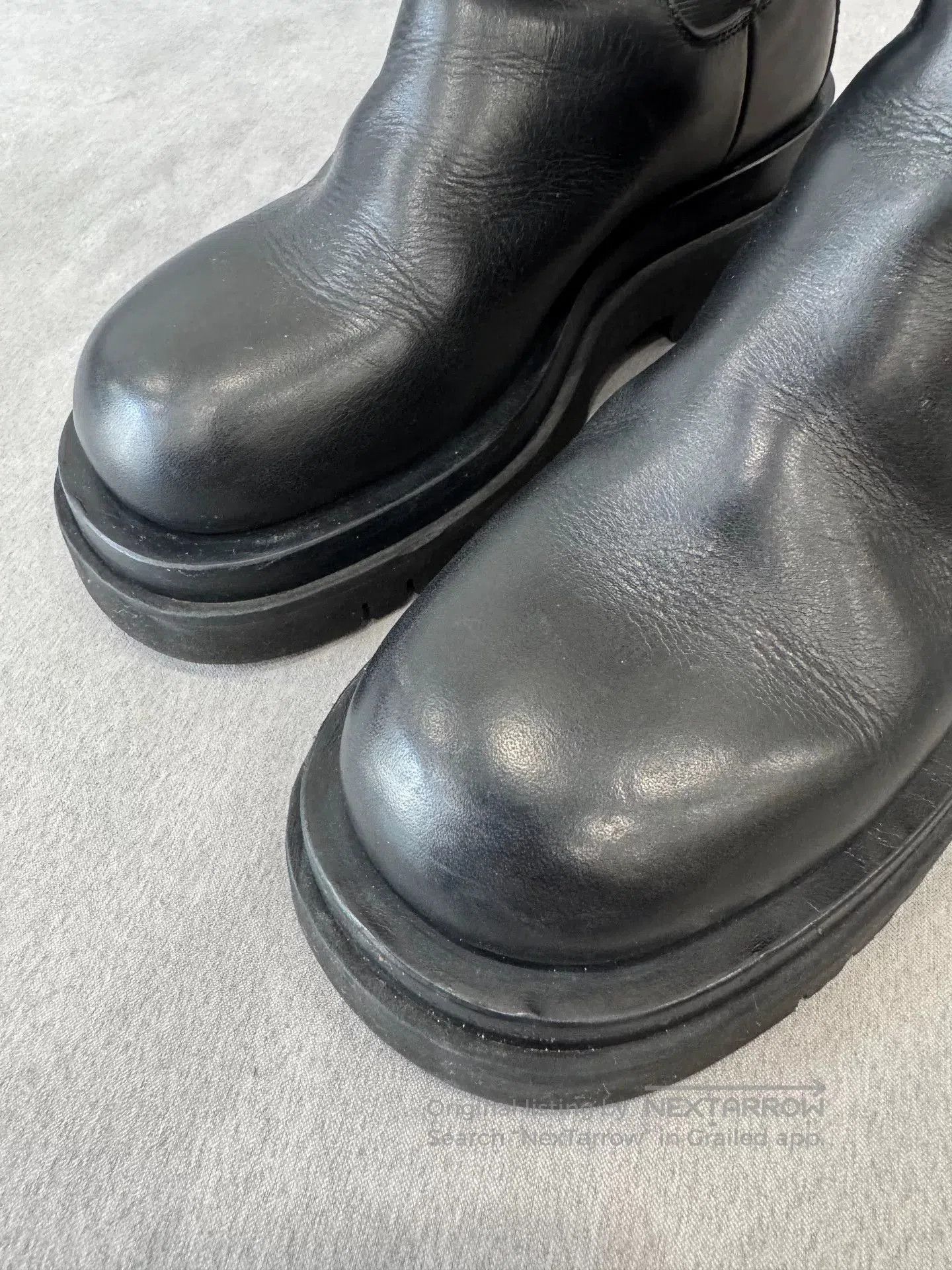Bottega Veneta Bottega Veneta Black Platform Chelsea Boots. Size US 4 / IT 34 - 5 Thumbnail