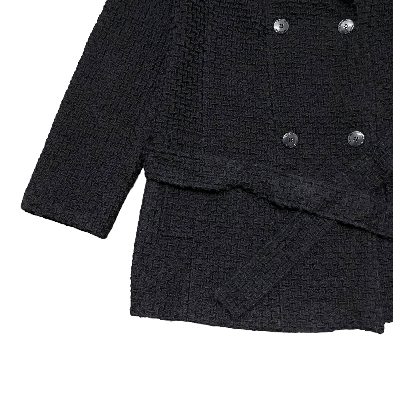 Vintage Calvin Klein Wool Coat Double Breasted