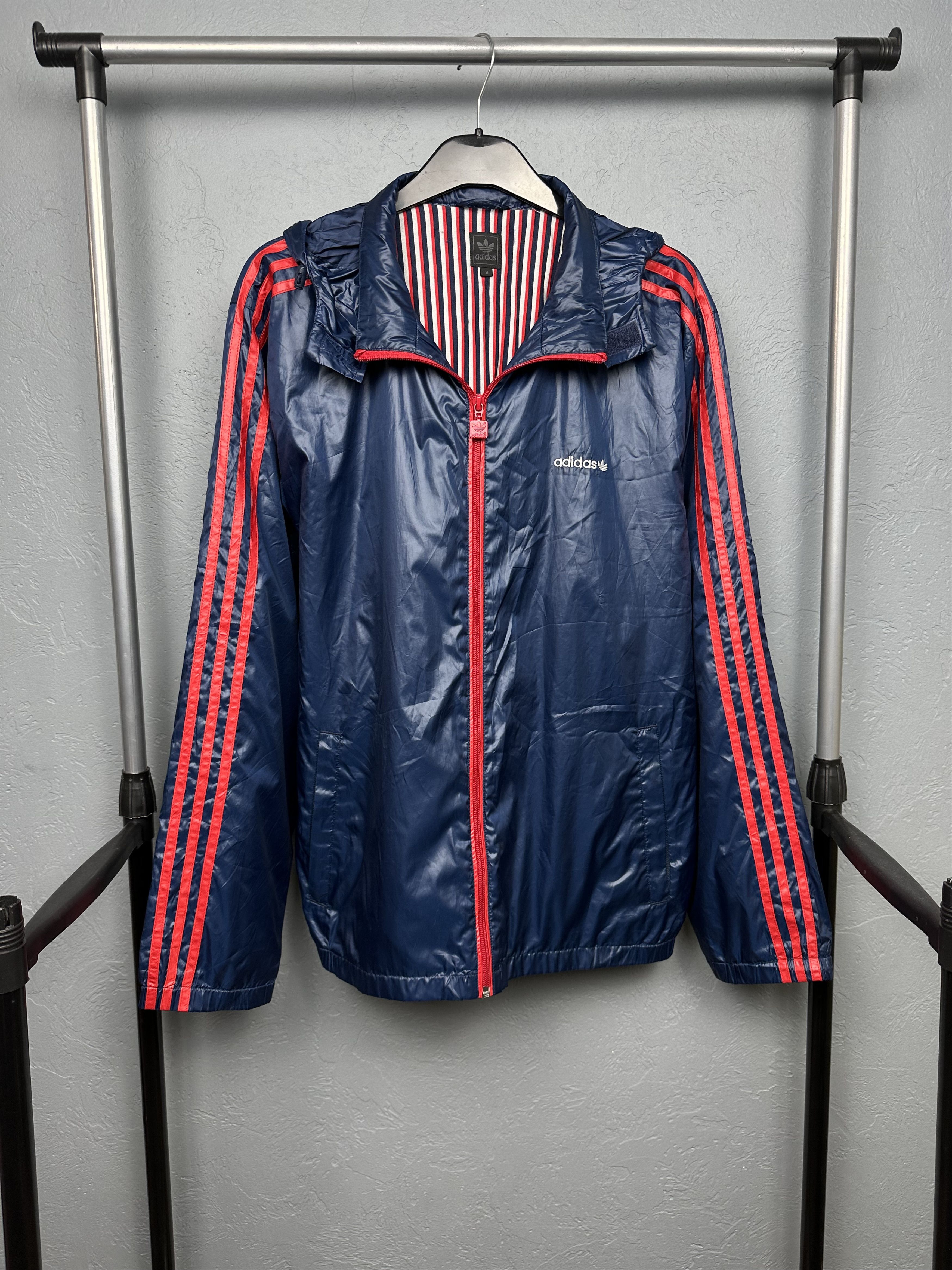 Adidas Adidas Vintage Mens Windbreaker Jacket Size US M / EU 48-50 / 2 - 1 Thumbnail