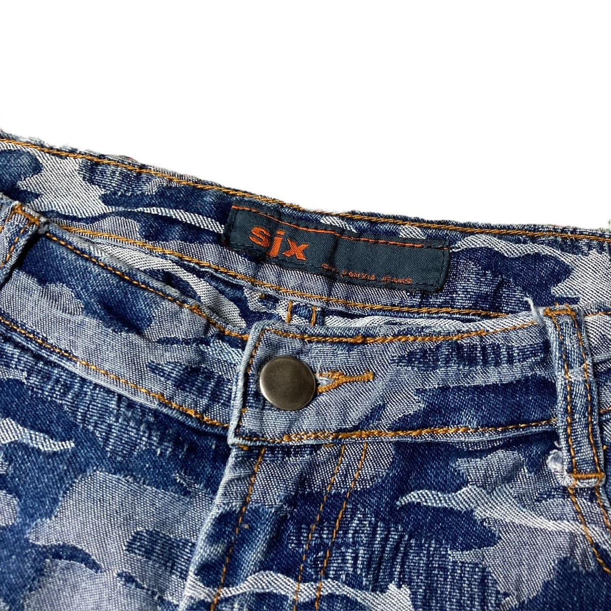 Hysteric Glamour × Japanese Brand × Tornado Mart SJX Flared Unique Jeans Japanese Brand Size 28" / US 6 / IT 42 - 5 Thumbnail